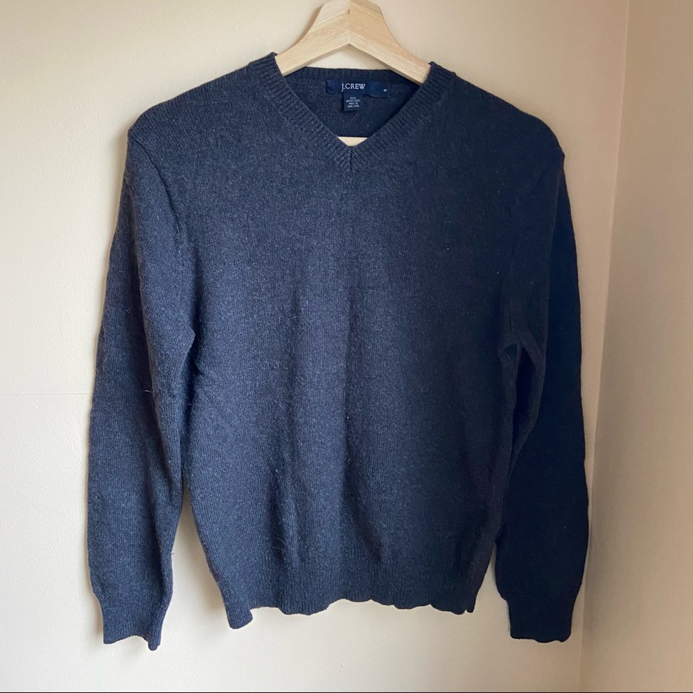 J. Crew Merino Wool V-neck Sweater